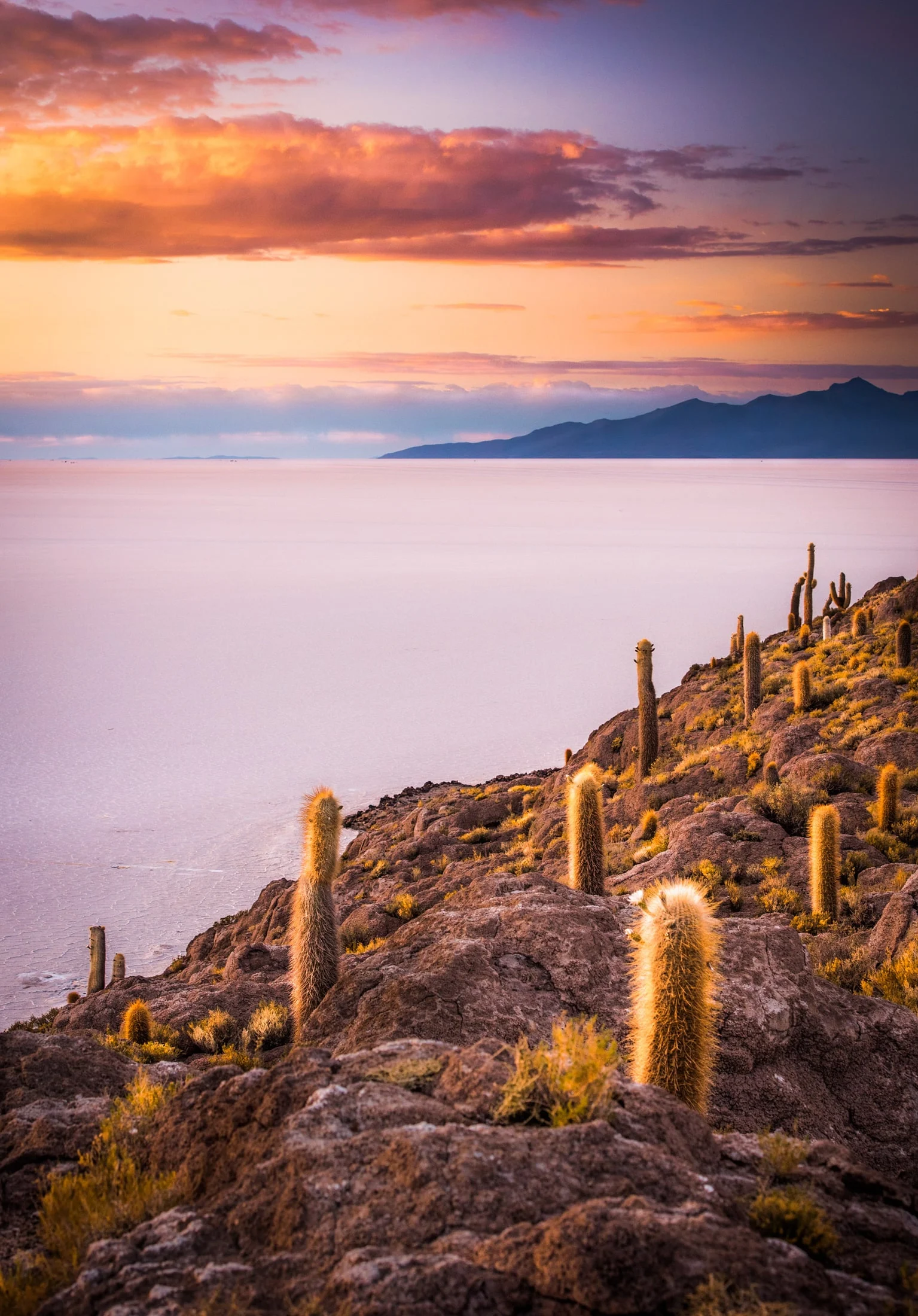 Color landscape photograph