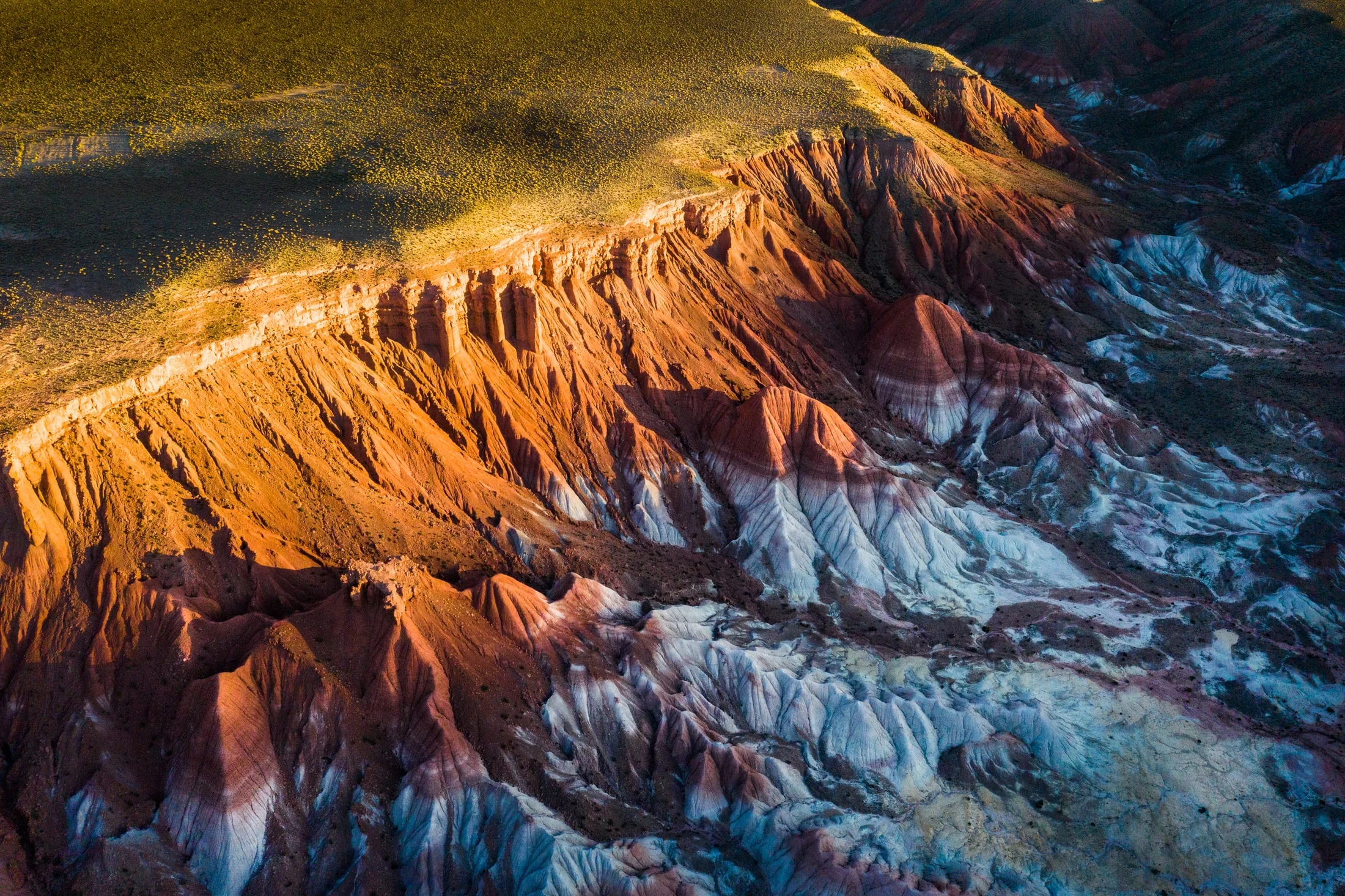 Color landscape photograph