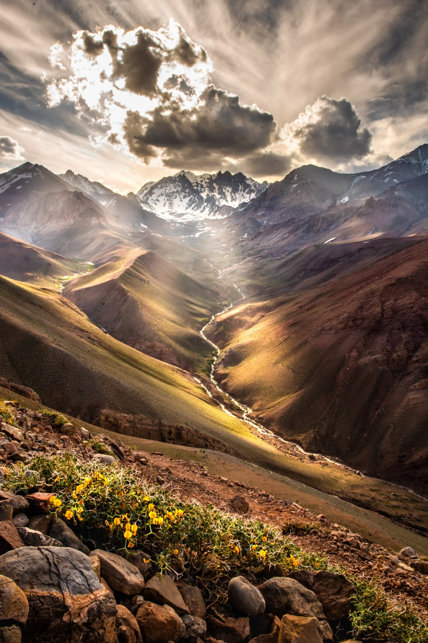 Color landscape photograph