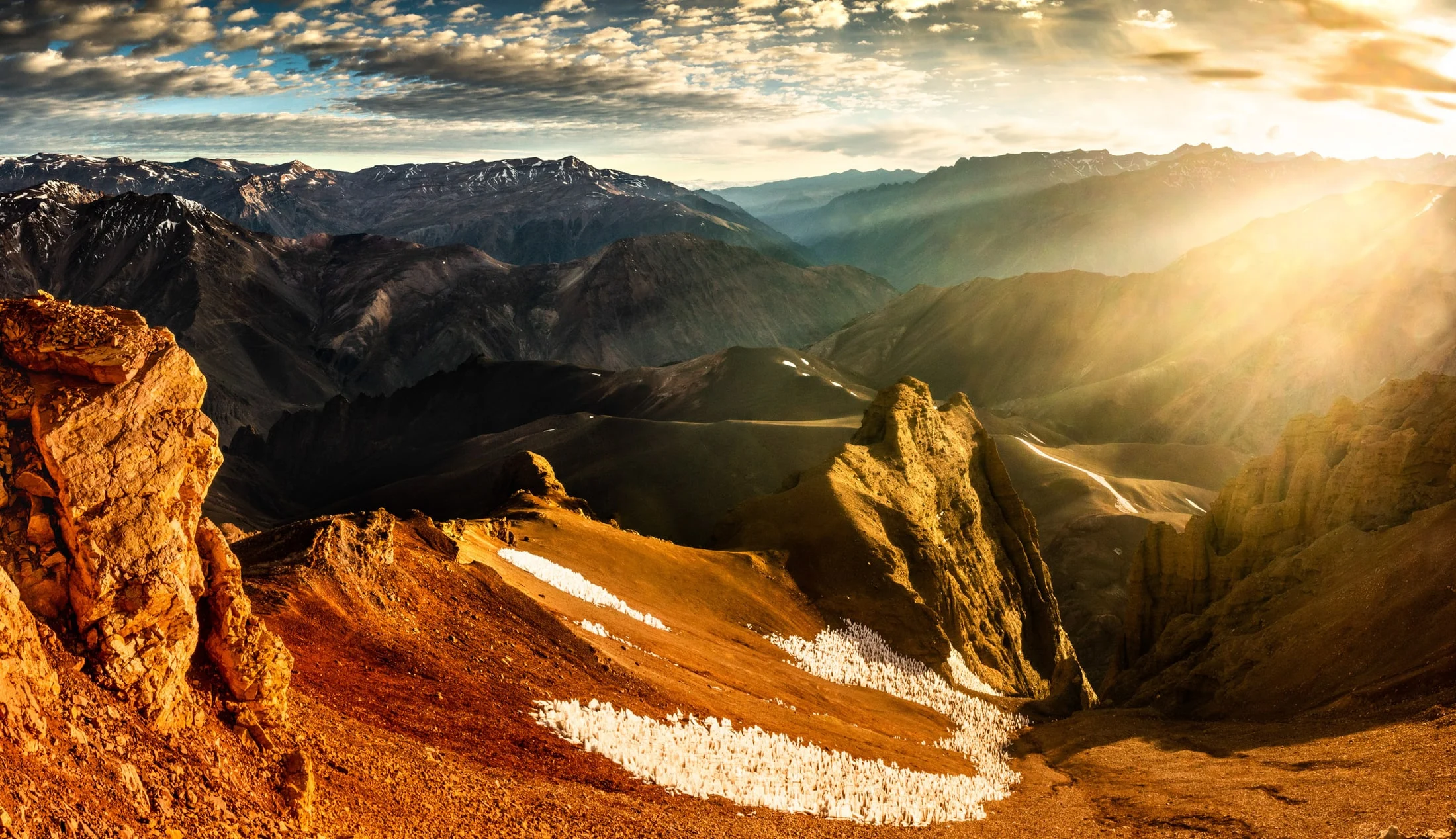 Color landscape photograph