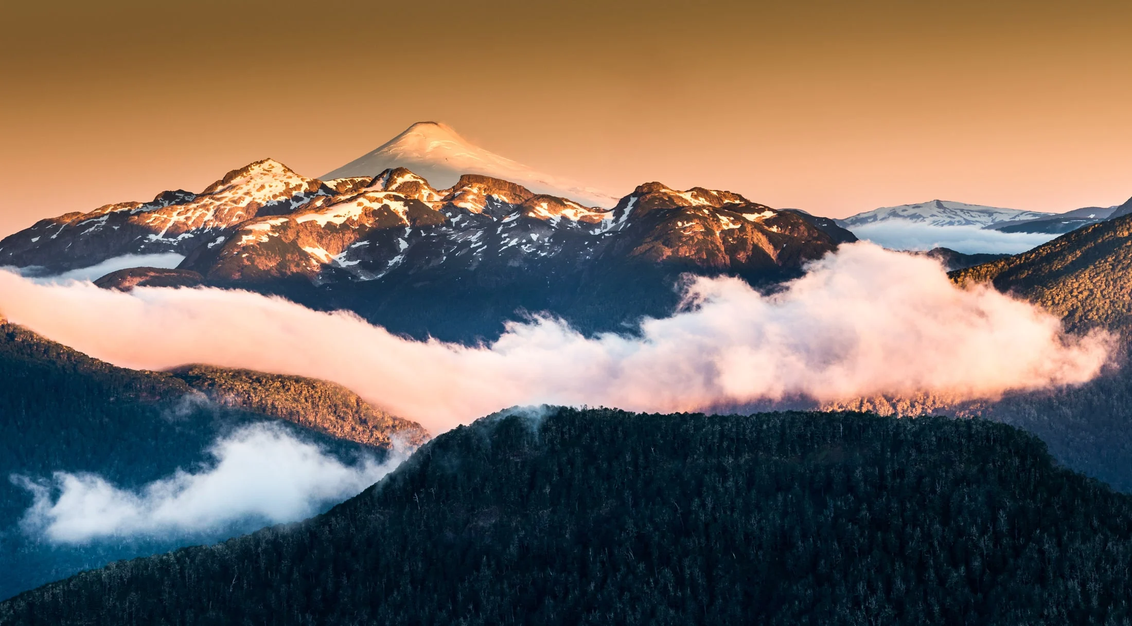 Color landscape photograph